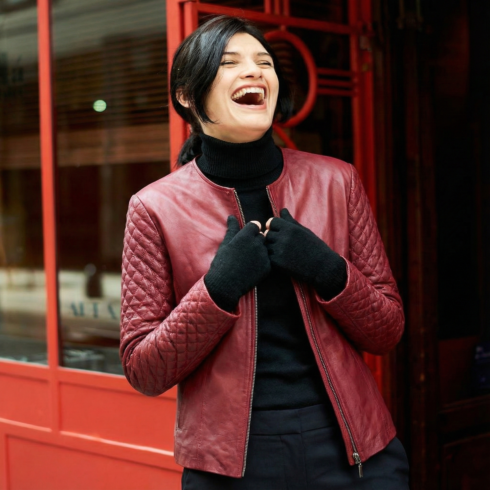 DANA Jacket / Kidskin Leather