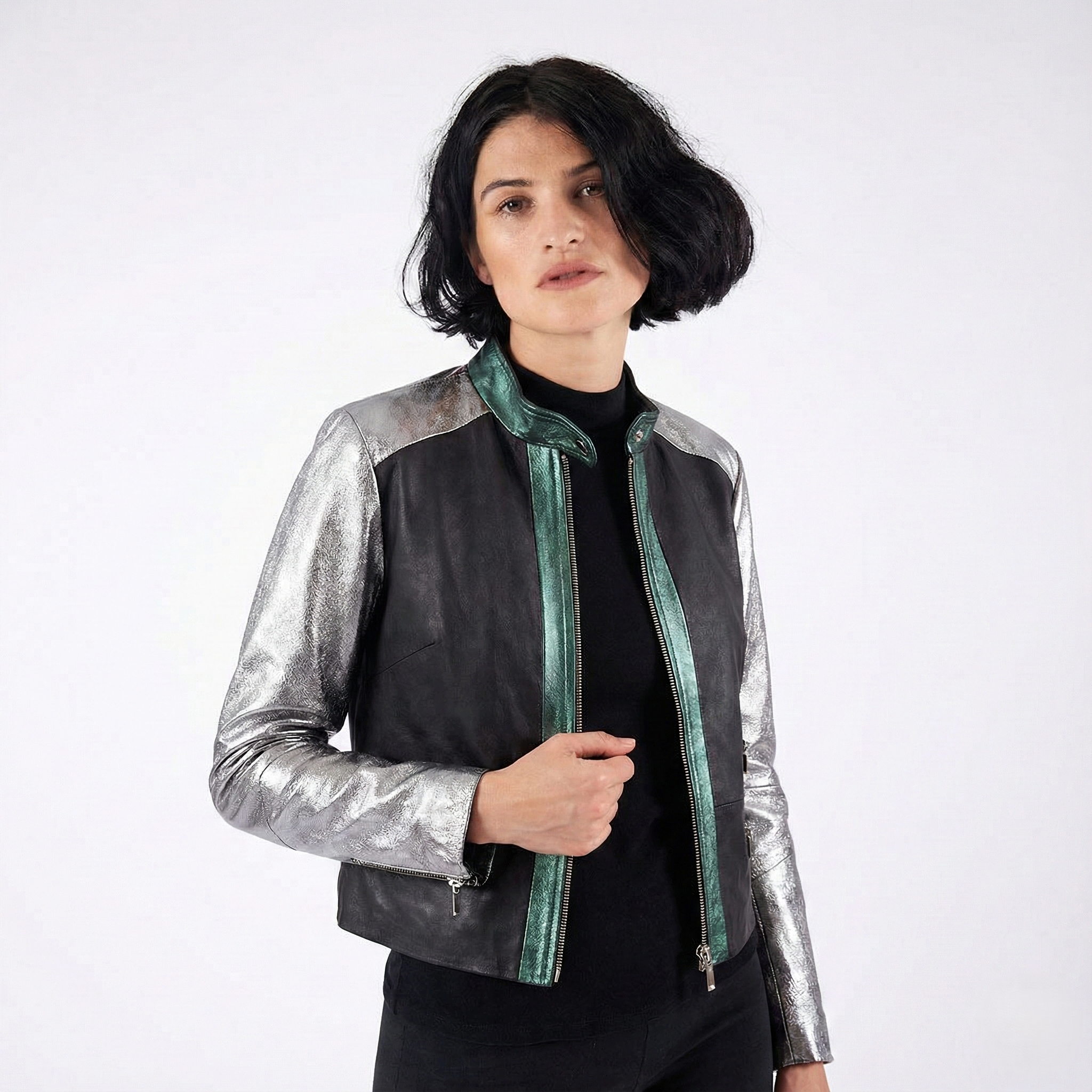 Amber Jacket Combined / Italian Sheepskin