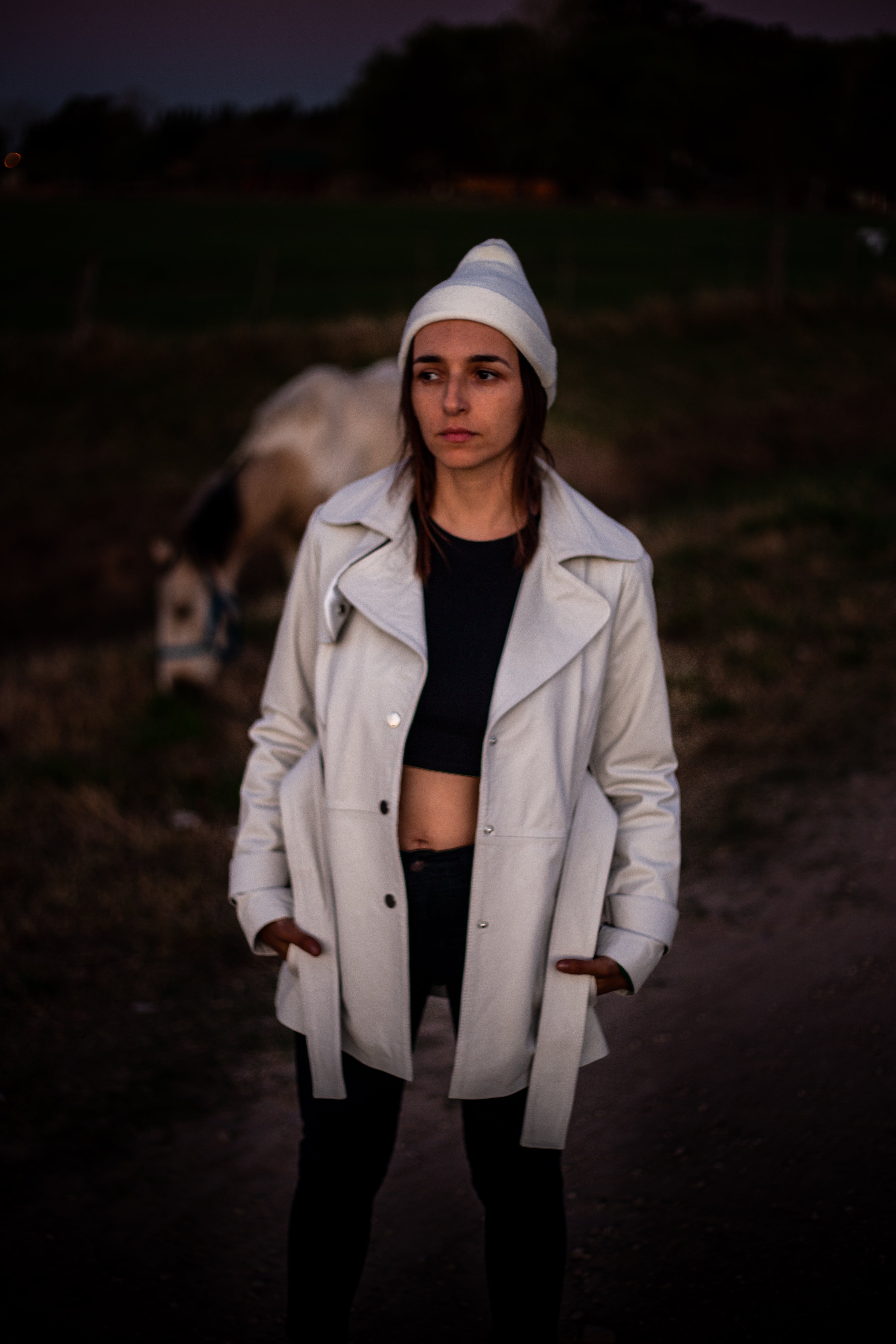 Trench URSULA / Cow Leather