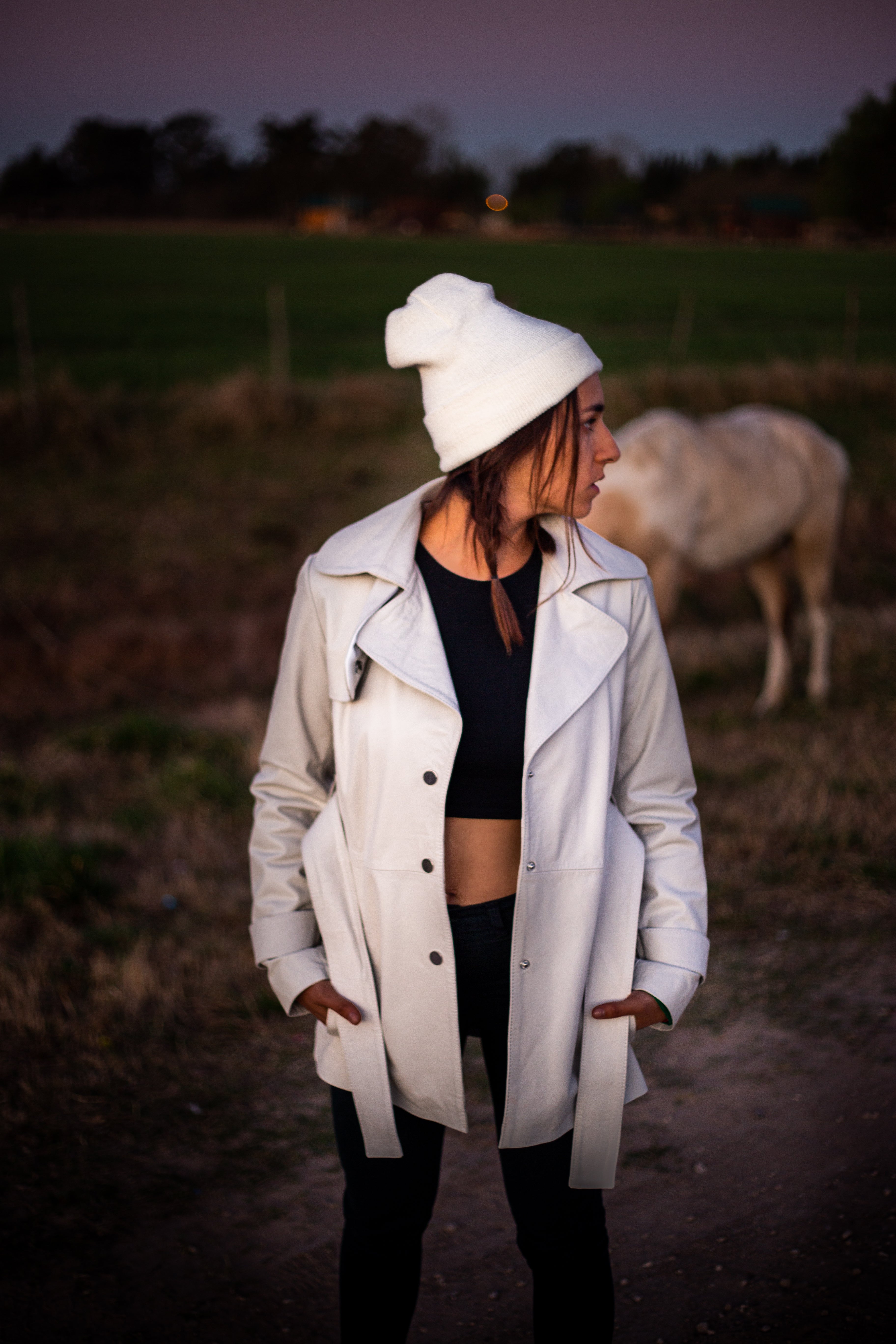 Trench URSULA / Cow Leather