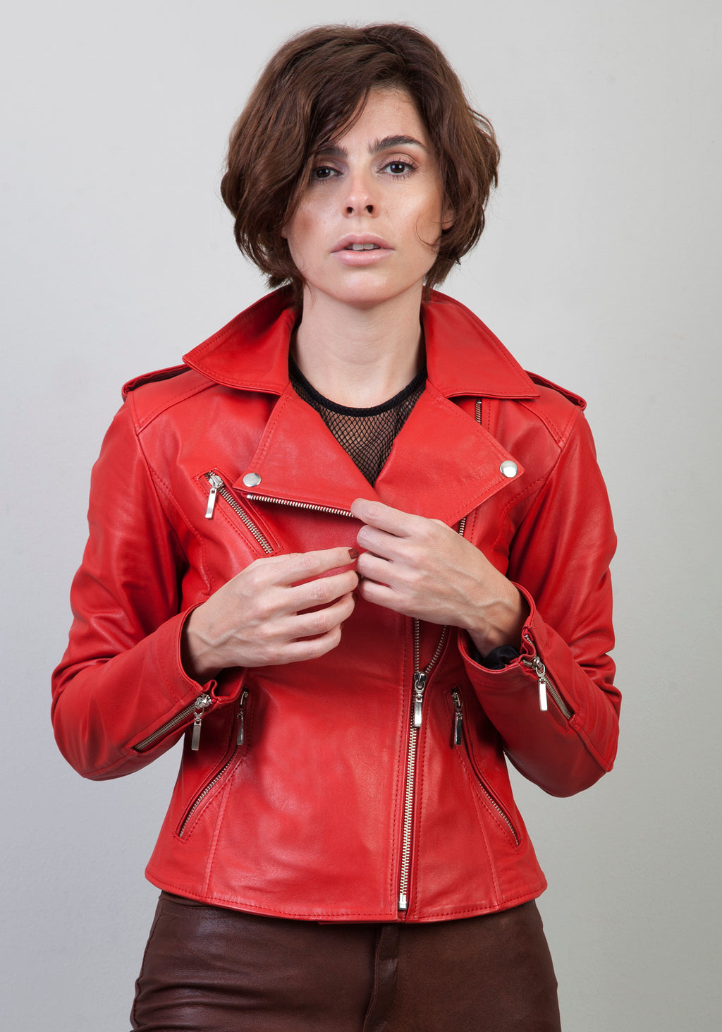 VERA Motorcycle Jacket / Cow Leather
