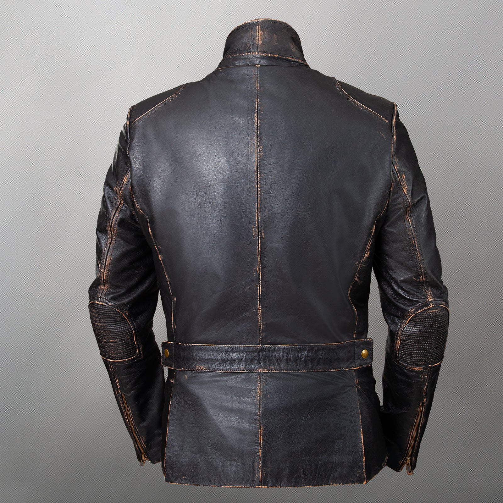 VIGO Jacket / Worn Cowhide Leather