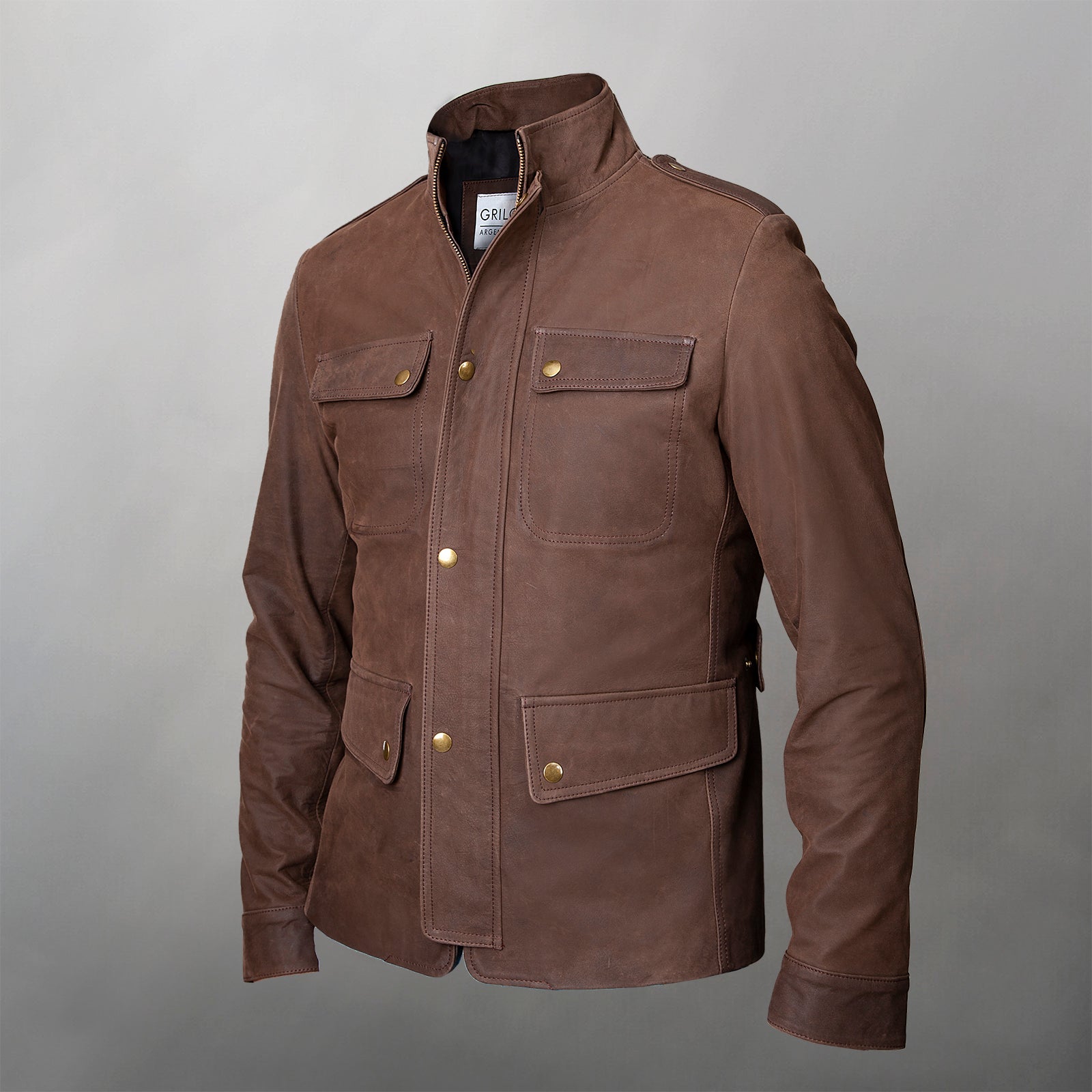 KRUGER Jacket / Water-Repellent Cowhide Leather