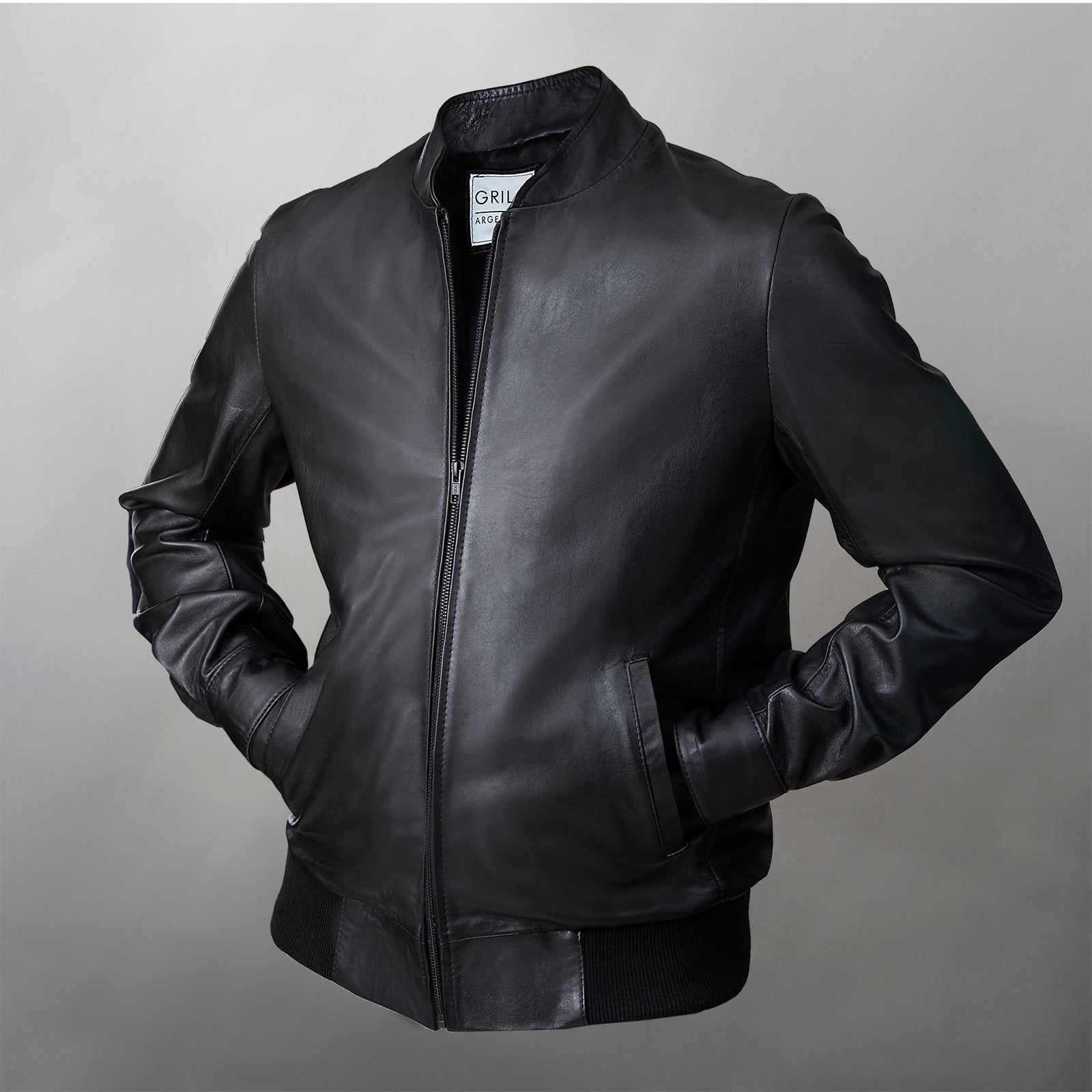 LEA Bomber Jacket / Cowhide Leather