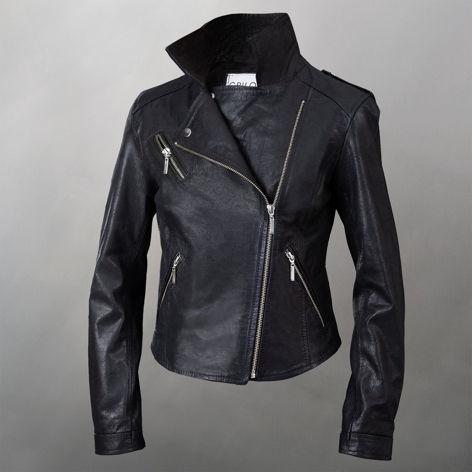 VERA Motorcycle Jacket / Kidskin Leather