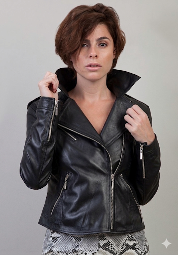 VERA Motorcycle Jacket / Cow Leather